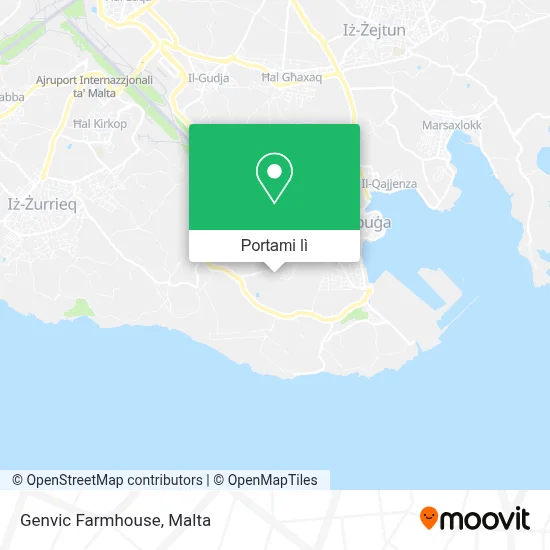 Mappa Genvic Farmhouse