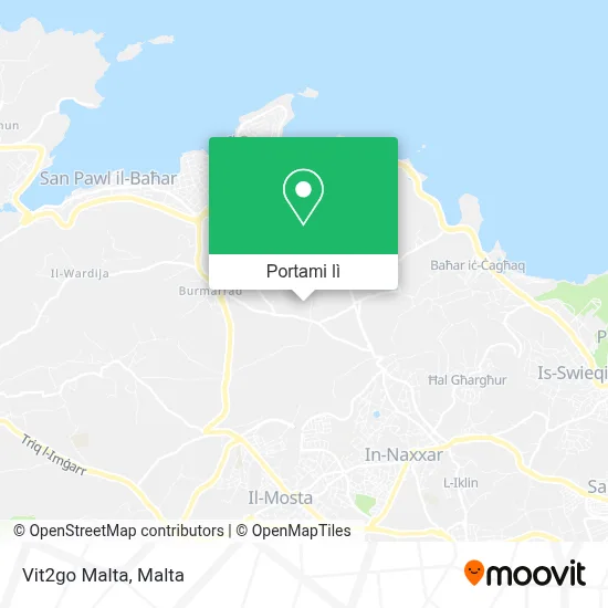 Mappa Vit2go Malta