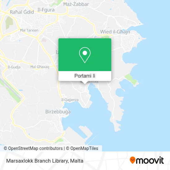 Mappa Marsaxlokk Branch Library
