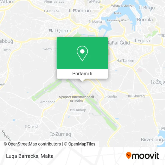 Mappa Luqa Barracks