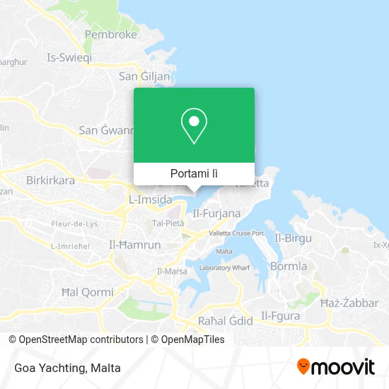 Mappa Goa Yachting