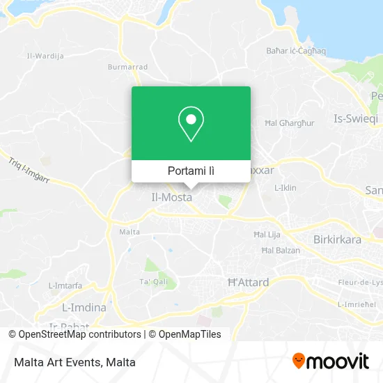 Mappa Malta Art Events