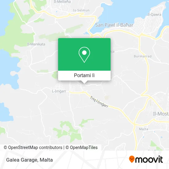 Mappa Galea Garage