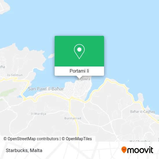 Mappa Starbucks