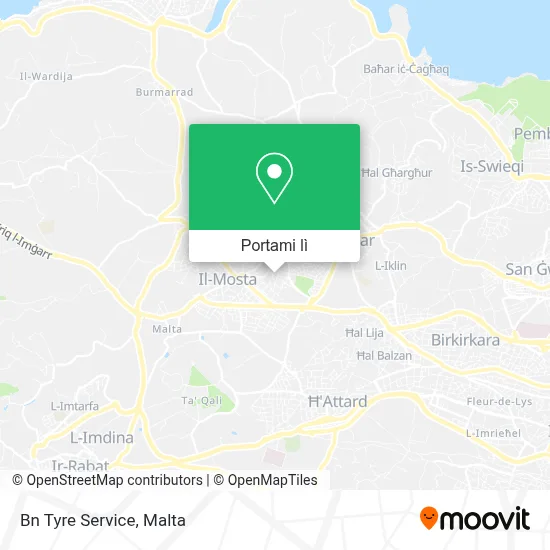 Mappa Bn Tyre Service