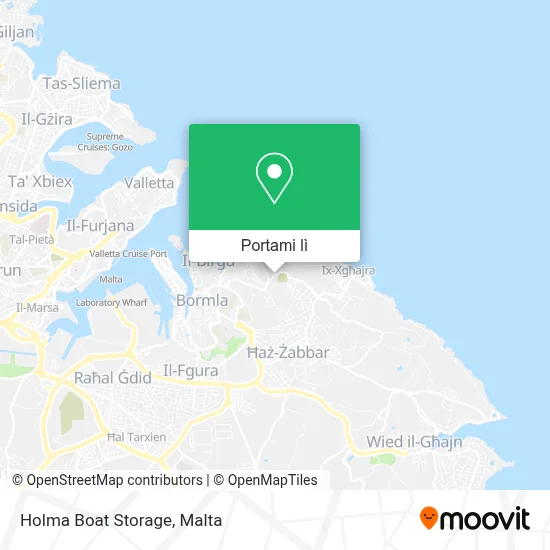Mappa Holma Boat Storage