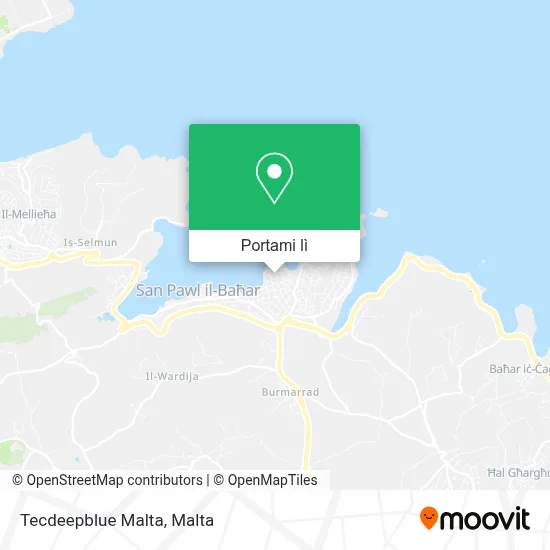 Mappa Tecdeepblue Malta