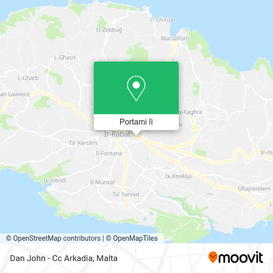 Mappa Dan John - Cc Arkadia