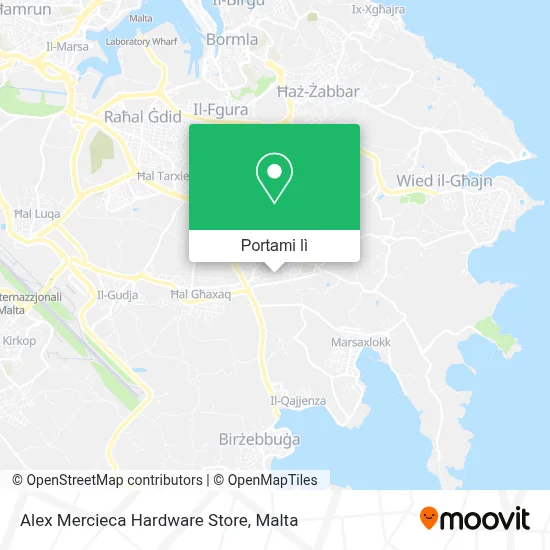 Mappa Alex Mercieca Hardware Store