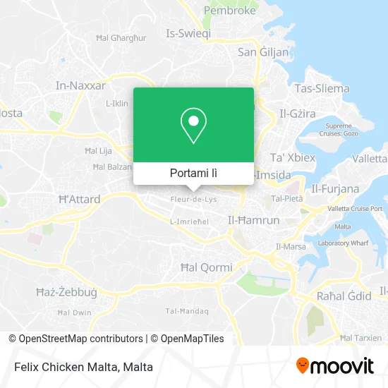 Mappa Felix Chicken Malta