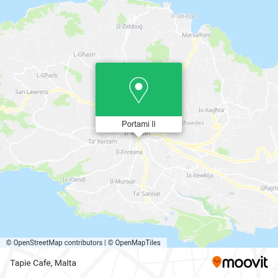 Mappa Tapie Cafe