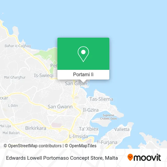 Mappa Edwards Lowell Portomaso Concept Store