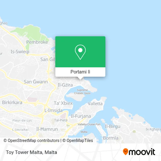 Mappa Toy Tower Malta