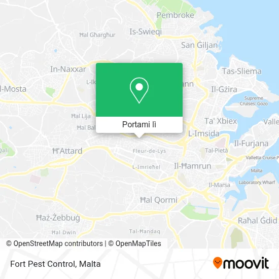 Mappa Fort Pest Control