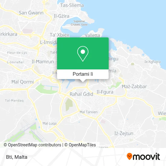 Mappa Bti