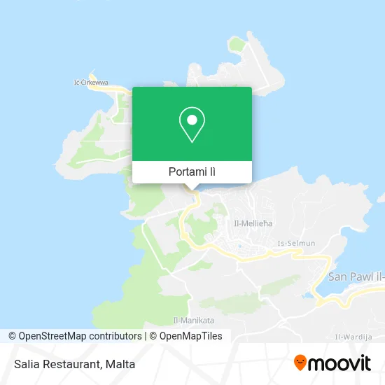 Mappa Salia Restaurant
