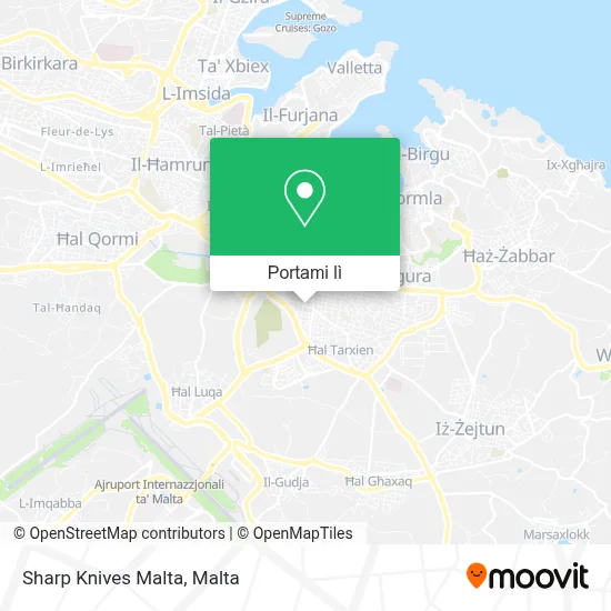 Mappa Sharp Knives Malta