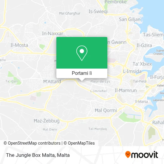 Mappa The Jungle Box Malta