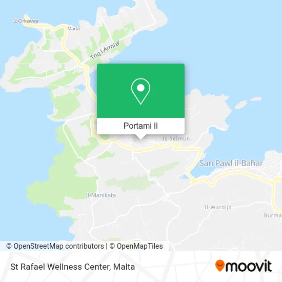 Mappa St Rafael Wellness Center