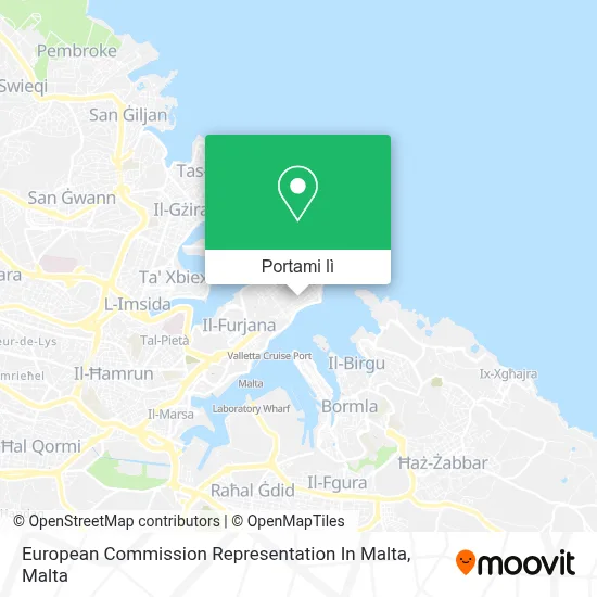 Mappa European Commission Representation In Malta