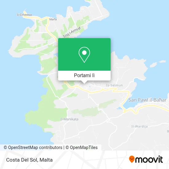 Mappa Costa Del Sol
