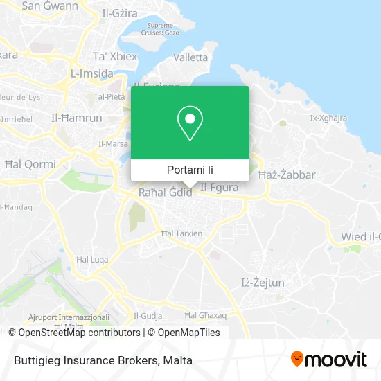Mappa Buttigieg Insurance Brokers