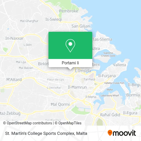 Mappa St. Martin's College Sports Complex