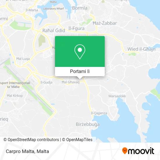 Mappa Carpro Malta