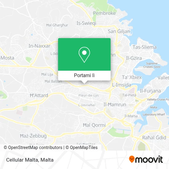 Mappa Cellular Malta
