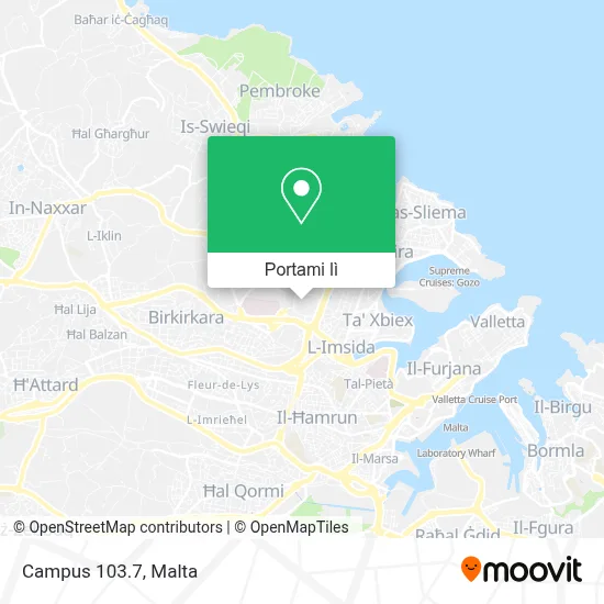 Mappa Campus 103.7