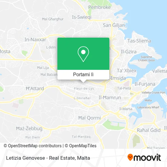 Mappa Letizia Genovese - Real Estate