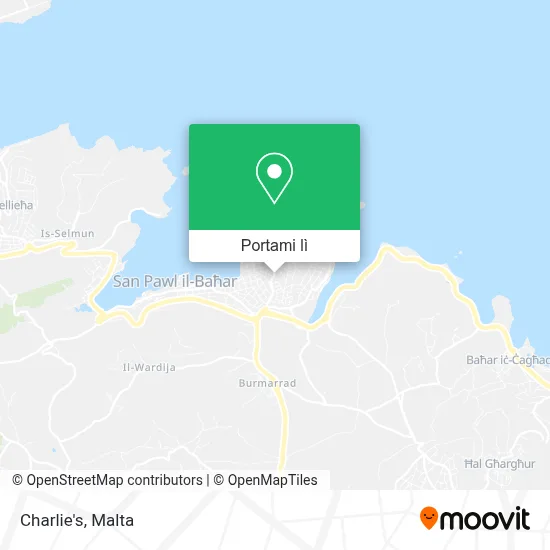 Mappa Charlie's