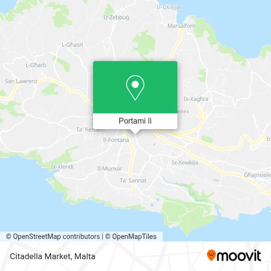 Mappa Citadella Market