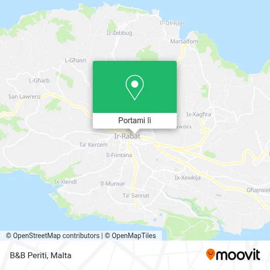 Mappa B&B Periti