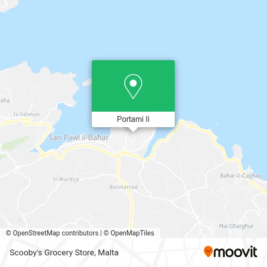 Mappa Scooby's Grocery Store