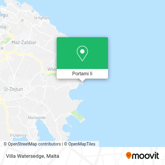 Mappa Villa Watersedge