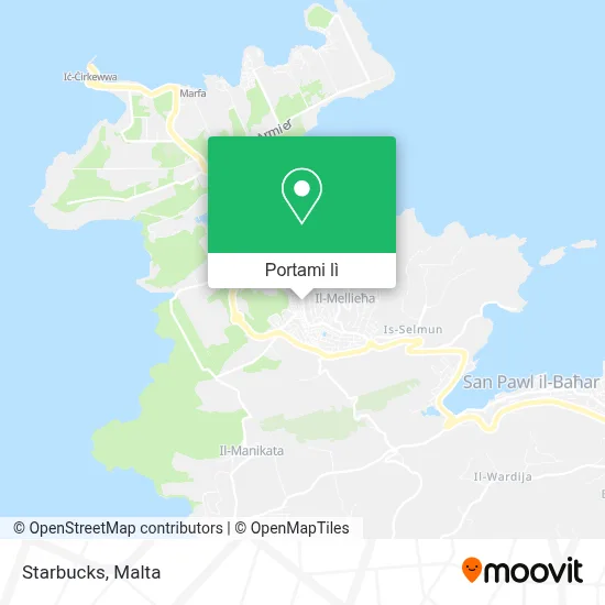 Mappa Starbucks
