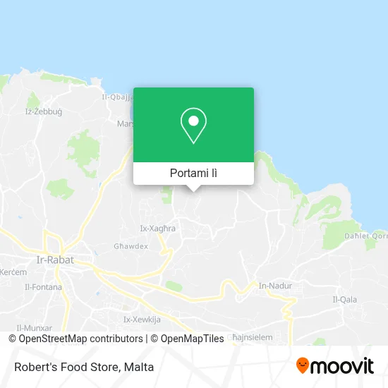 Mappa Robert's Food Store