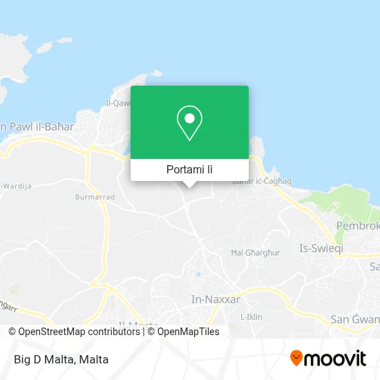 Mappa Big D Malta