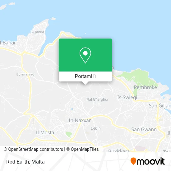 Mappa Red Earth