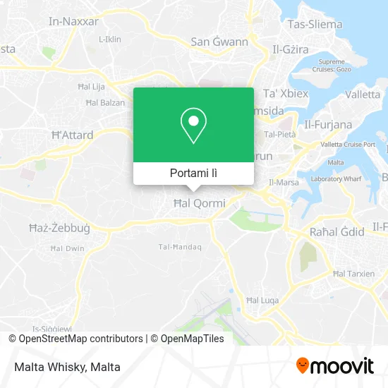 Mappa Malta Whisky