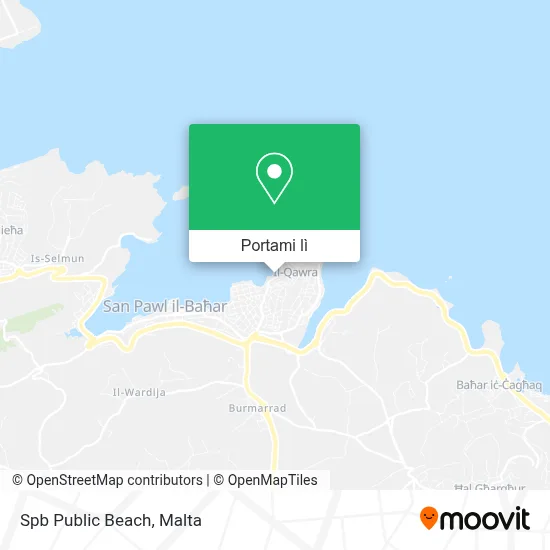 Mappa Spb Public Beach