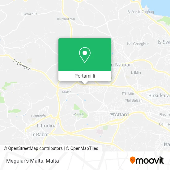 Mappa Meguiar's Malta