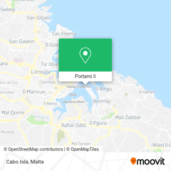 Mappa Cabo Isla