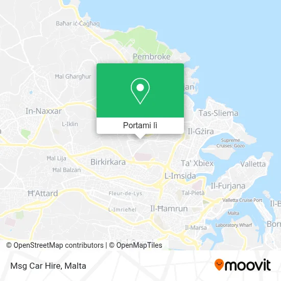 Mappa Msg Car Hire