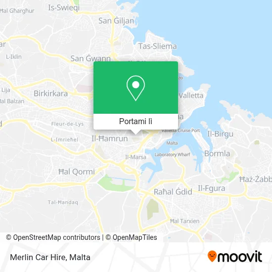 Mappa Merlin Car Hire
