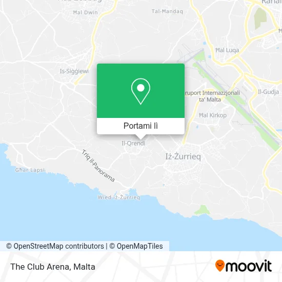 Mappa The Club Arena