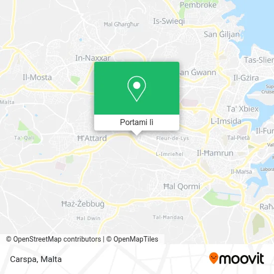Mappa Carspa
