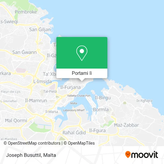 Mappa Joseph Busuttil
