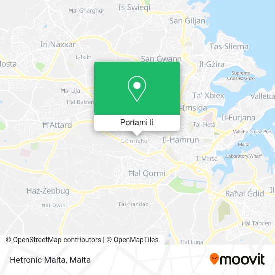 Mappa Hetronic Malta